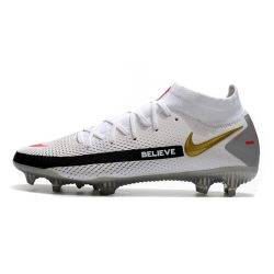 fodboldstøvler Nike Phantom Generative Texture Elite DF FG Hvid Sort Rød Guld_2.jpg